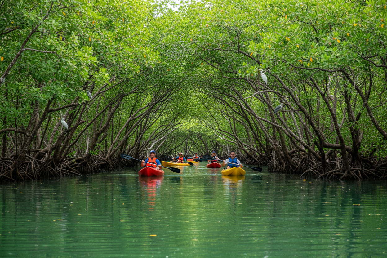 Kayak Manglares La Boquilla